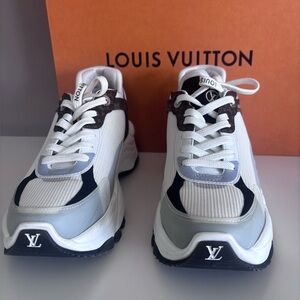 Louis Vuitton Run 55 Sneakers Sz 38 IMMACULATE CONDITION! See detailed notes.